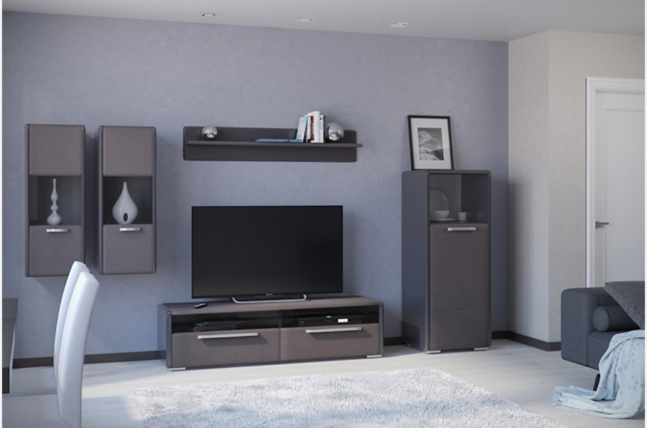 Спальня Наоми ТРИЯ В белом глянце