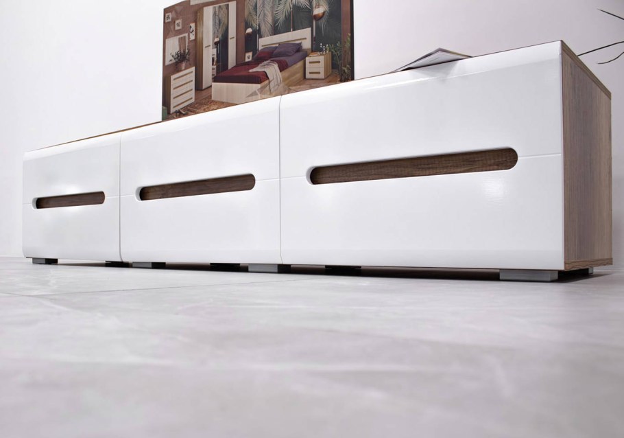 Спальня «Наоми» (белый глянец)