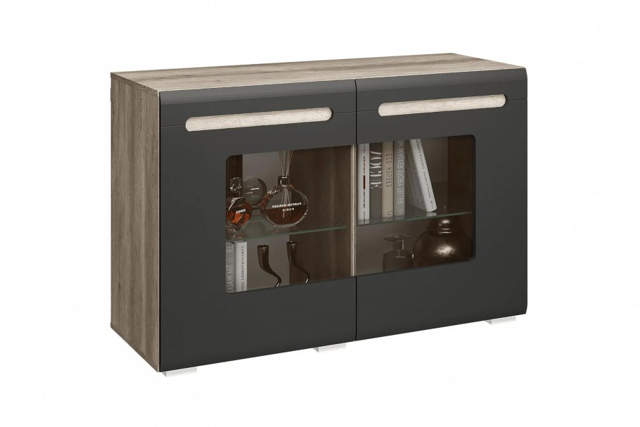 Вешалка Наоми ВШ-02 дуб каньон/белый глянец БТС