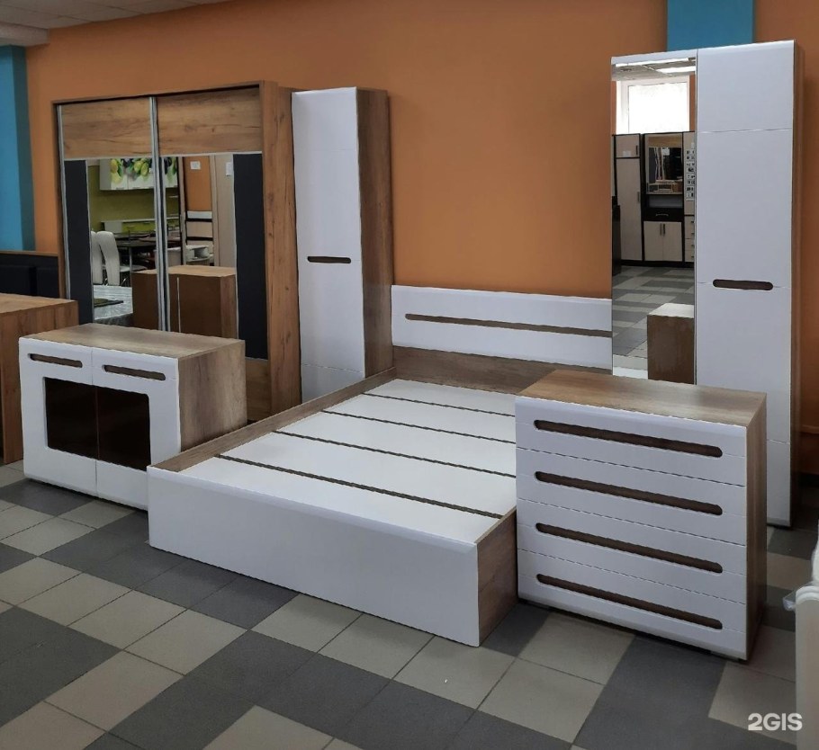 Стол туалетный Наоми ст-04 дуб каньон/белый глянец БТС