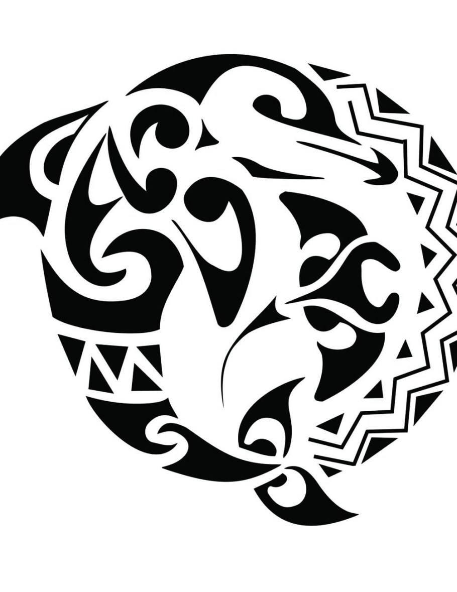 Стилизованные морские животные