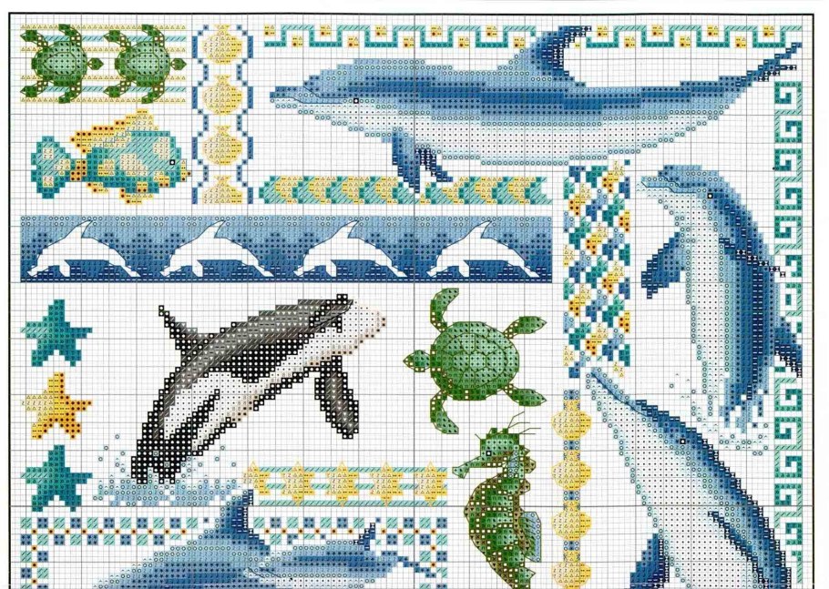 Раскраска антистресс Дельфин