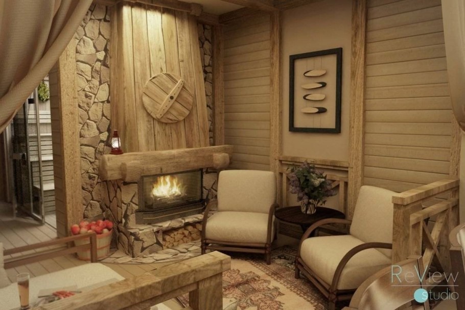 Декор предбанника