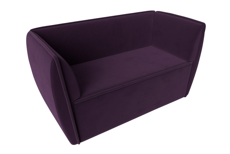 Фото вилюрового красного дивана не большого размера