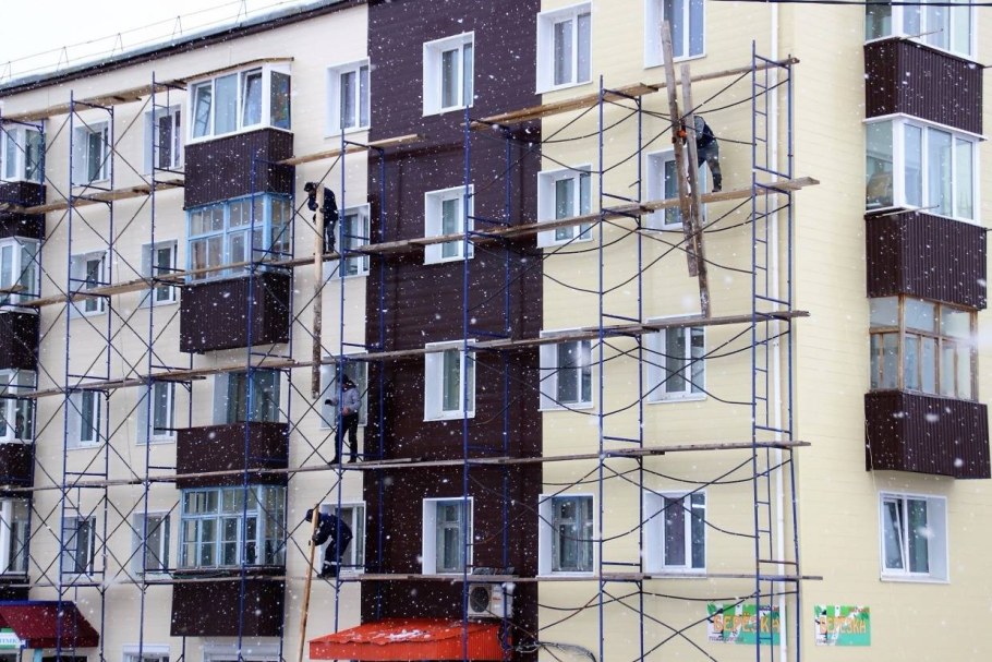 Капремонт фасадов многоквартирных домов