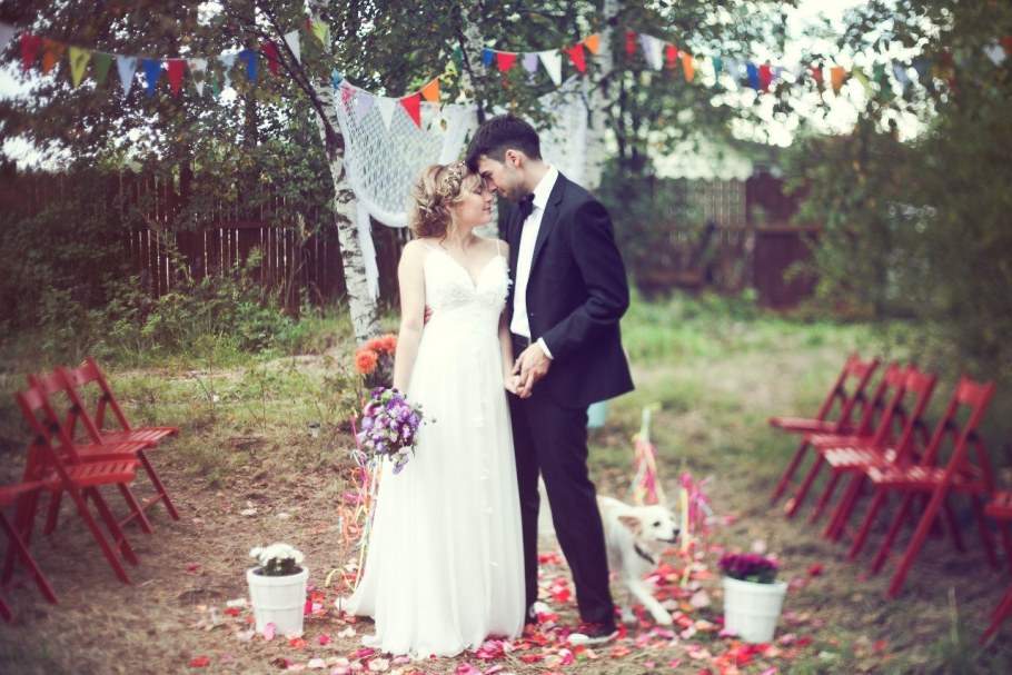 Проведение свадьбы на даче