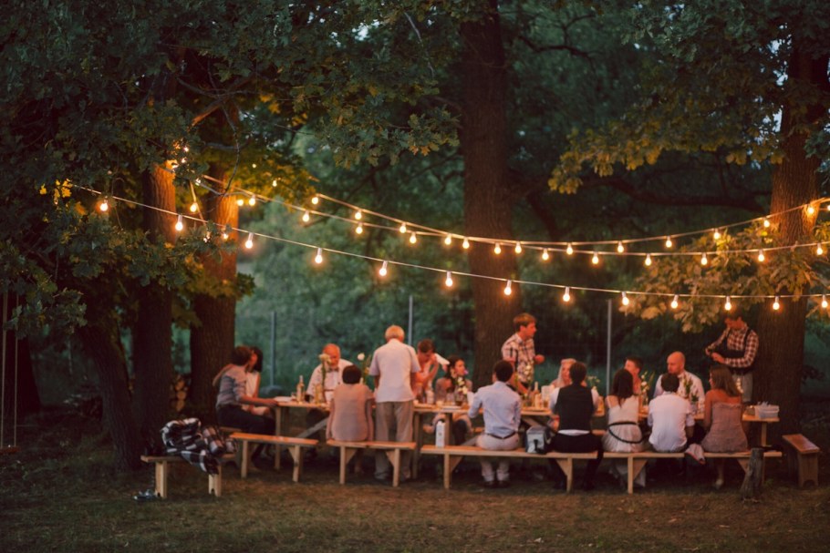 Украшение двора невесты