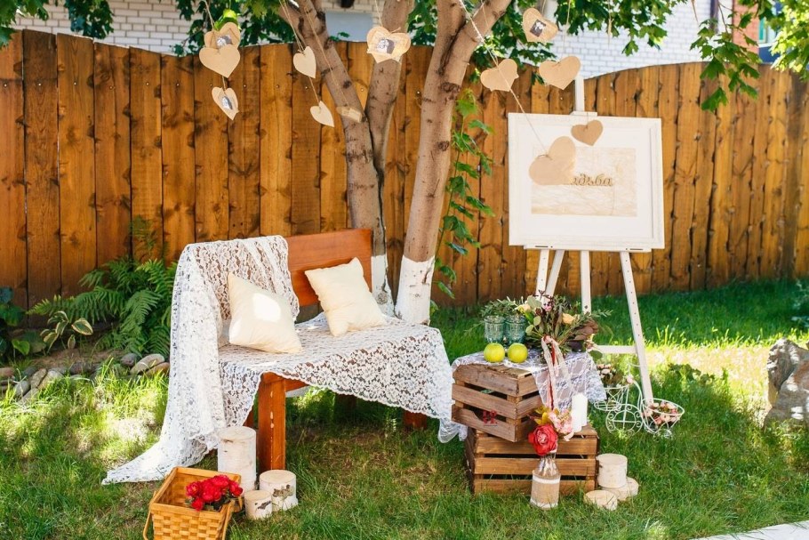 Фотозона на природе