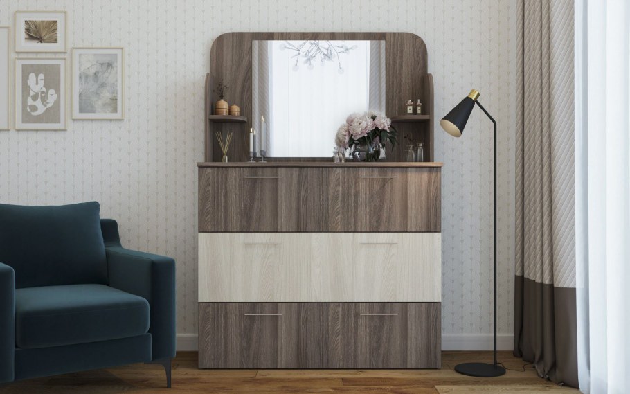 Шкаф купе капелла 1152 ясень шимо