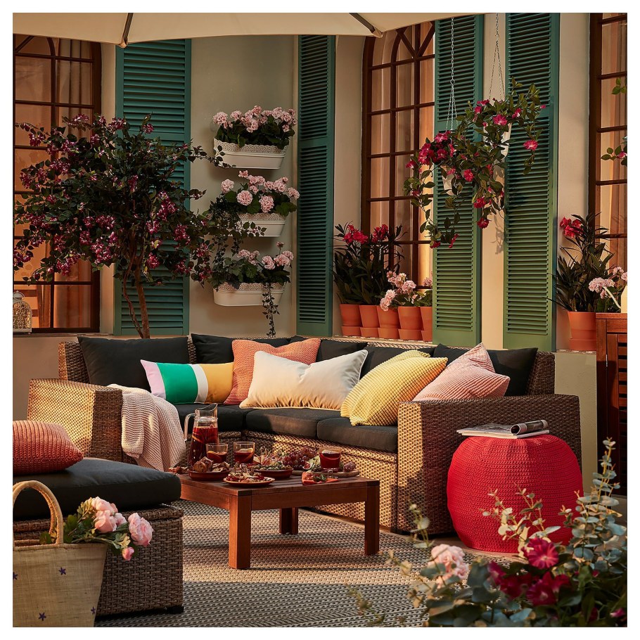 Садовый диван икеа СОЛЛЕРОН