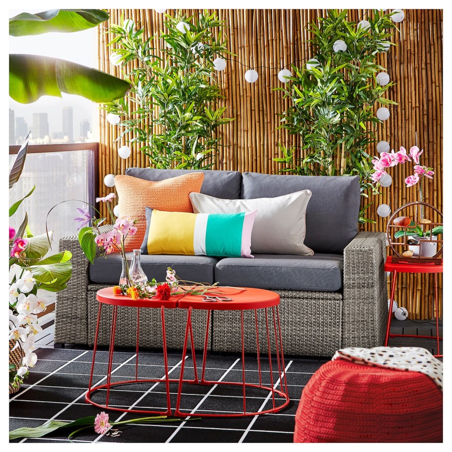 Садовый диван ikea СОЛЛЕРОН