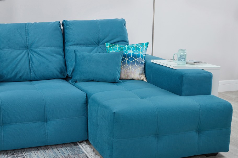 Хофф диван бирюзовый