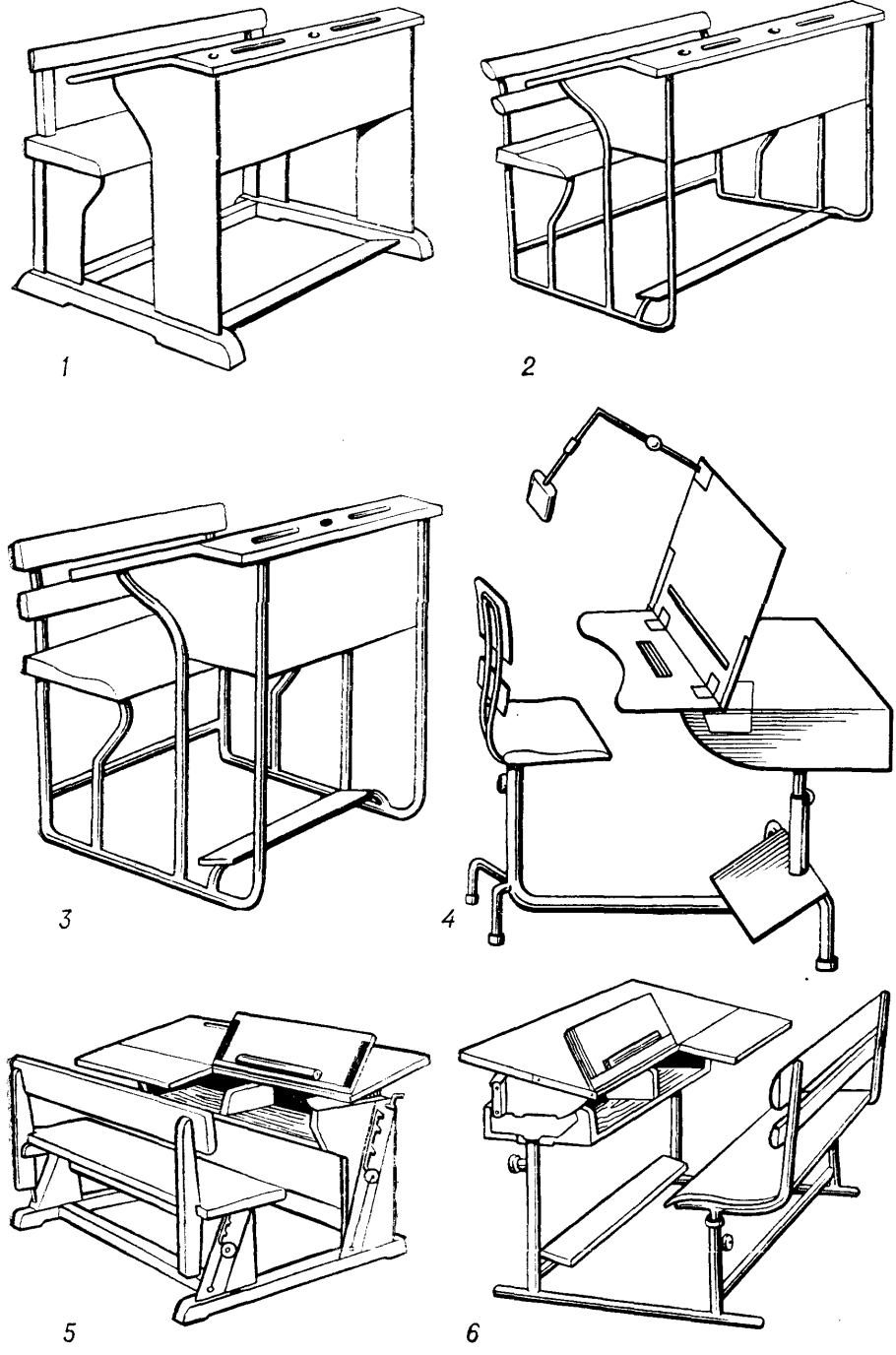 Растущая парта габариты