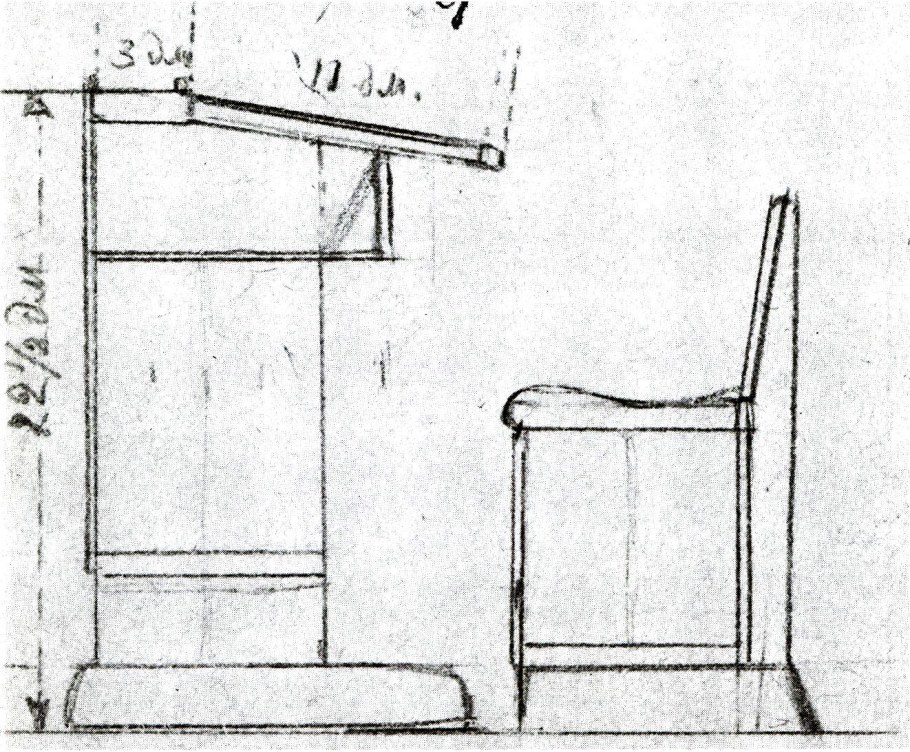 Парта FUNDESK colore Grey