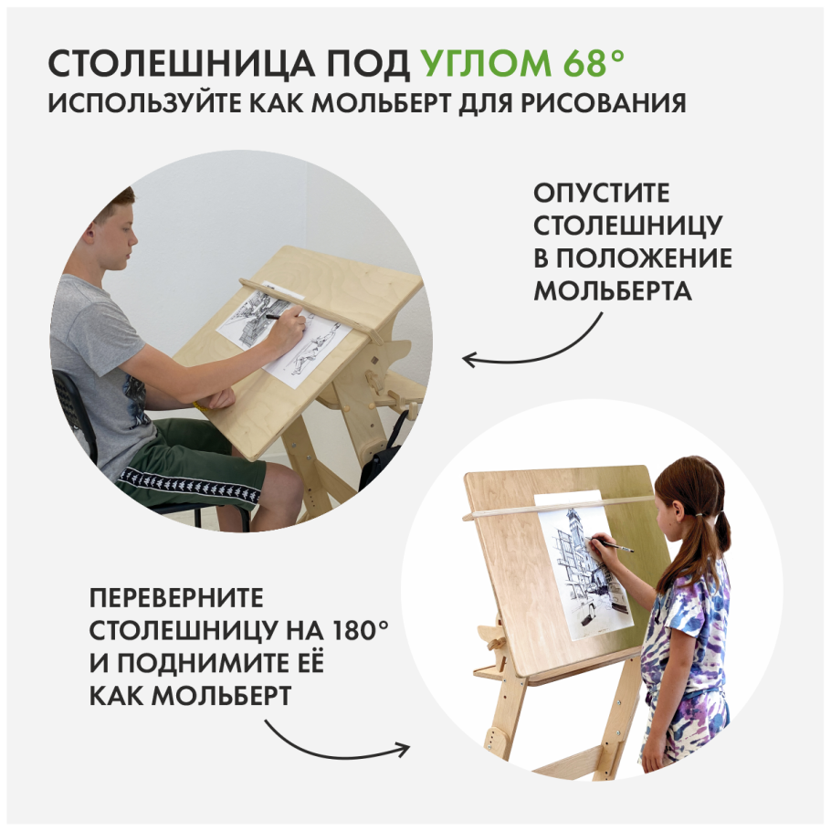 Высота стола стоя