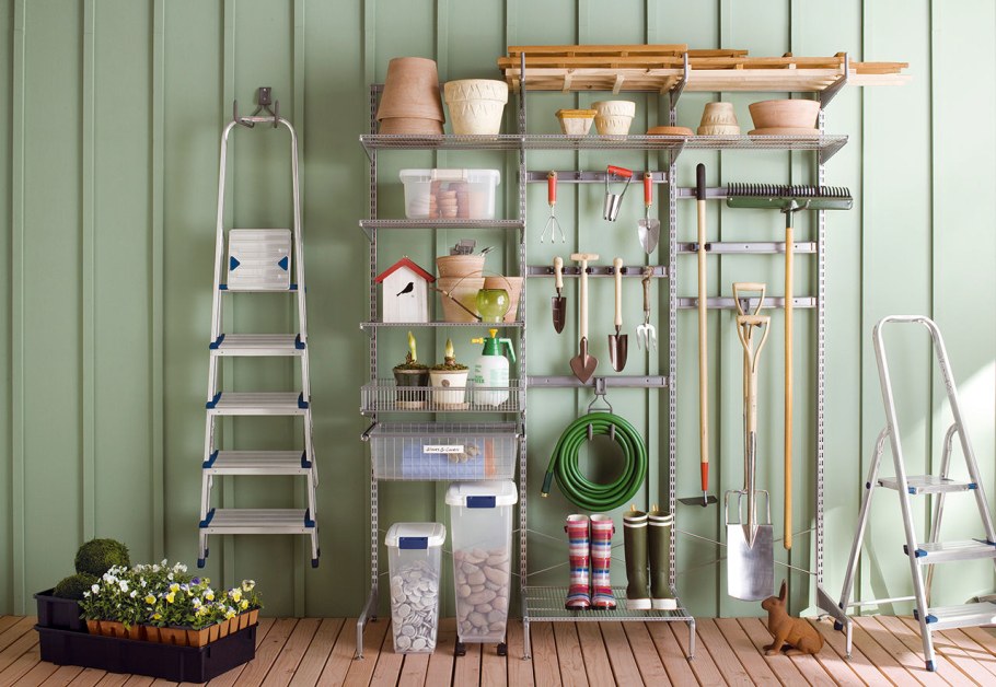 Сарай для садового инвентаря