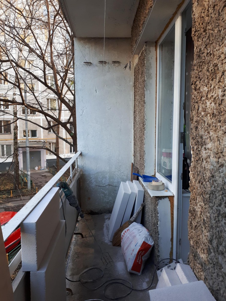 Благоустройство лоджии в панельном доме