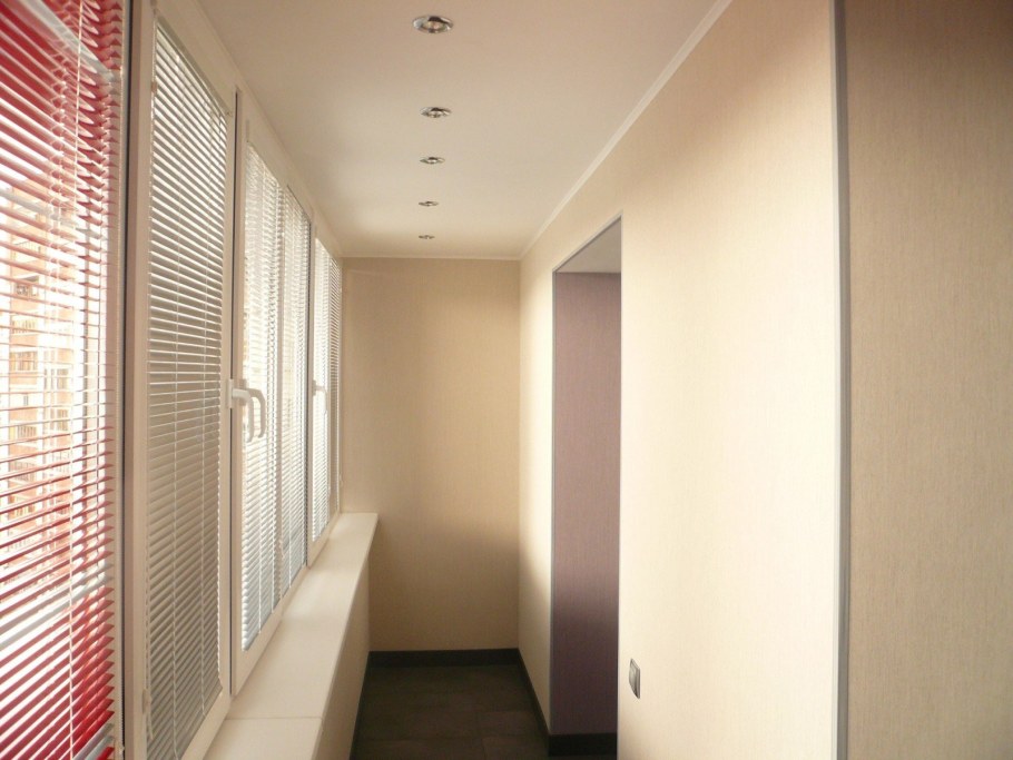 Отделка лоджии гипсокартоном