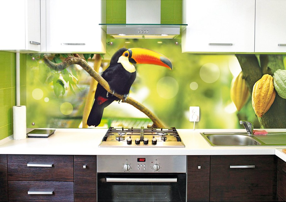 Фартук для кухни с принтом