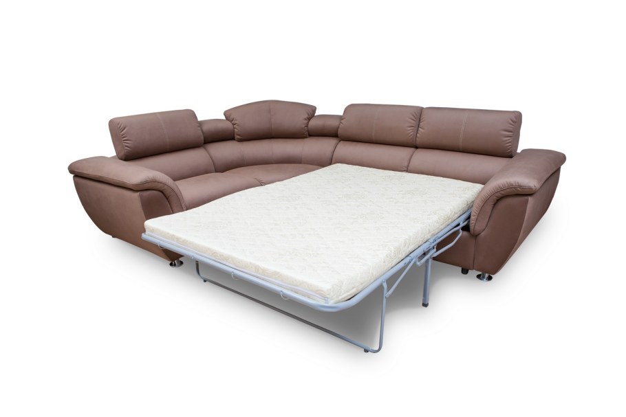 Палермо диван угловой серый