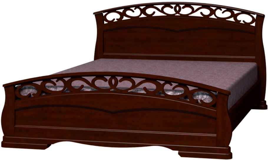 Кровать Грация цвет антрацит Браво мебель