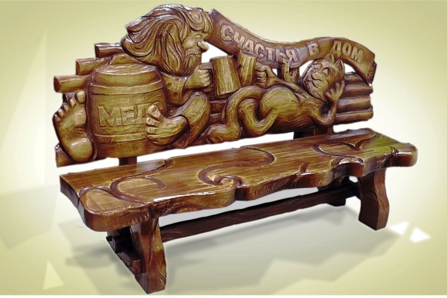 Горка в зал с компьютерным столом