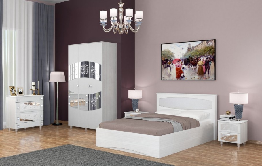 Кровать Карина-1 Браво-мебель