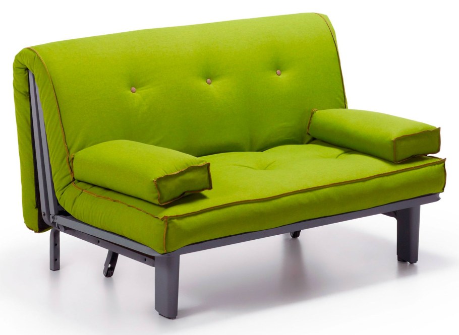 Маленький раскладной диван на ножках
