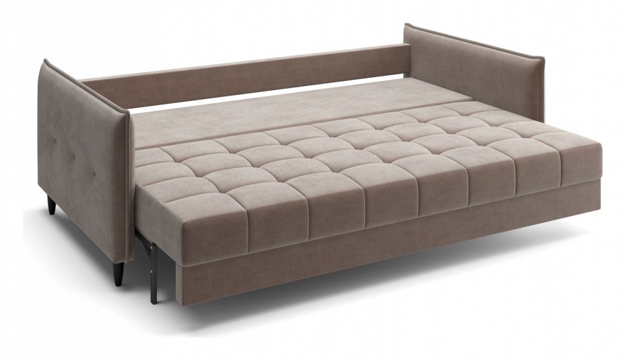 Диван раскладной Монако серого цвета