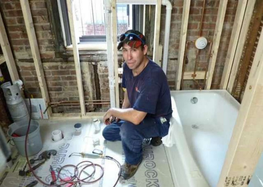 Ванная в частном доме сантехник