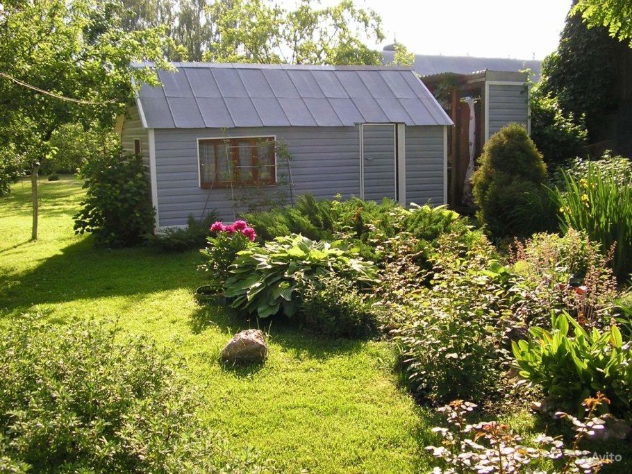 Планировка двора частного дома