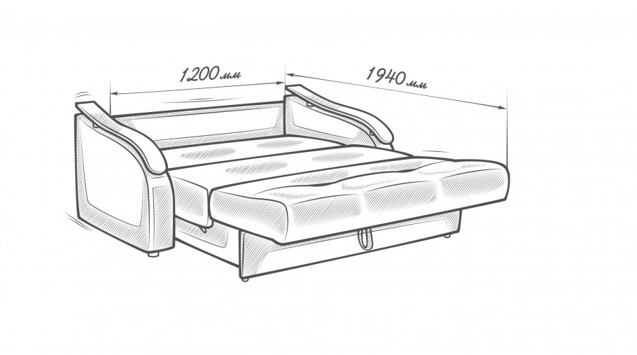 Диван аккордеон л5