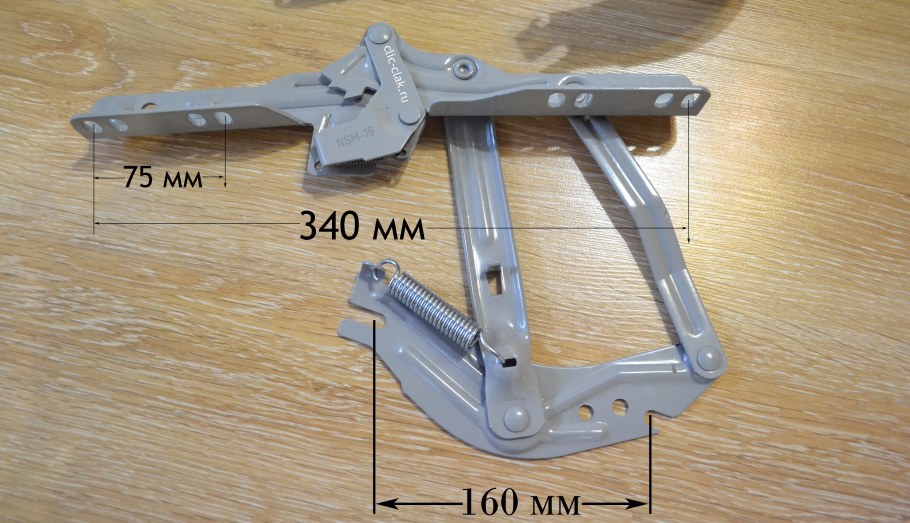 Аккордеон механизм трансформации дивана