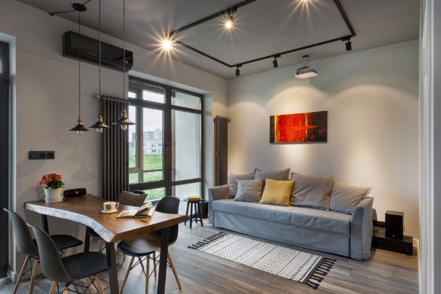 Лофт квартира студия 50кв