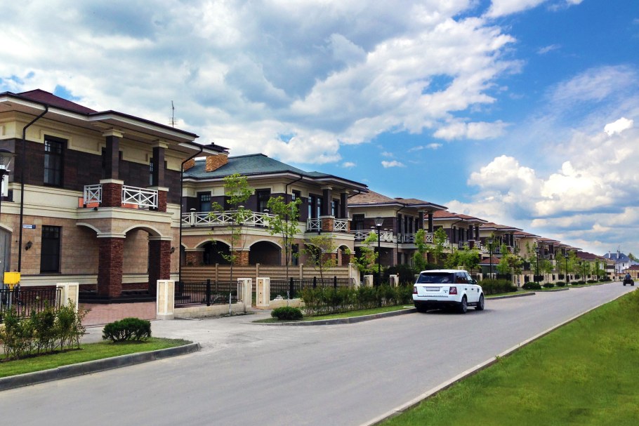 Рублёвское шоссе особняки