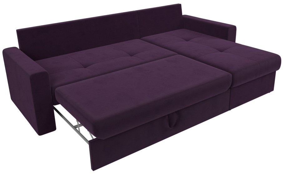 Угловой диван Верона сиреневый