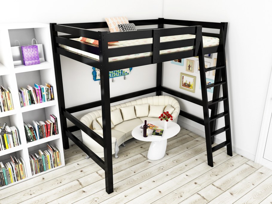 Детская двухъярусная кровать ikea