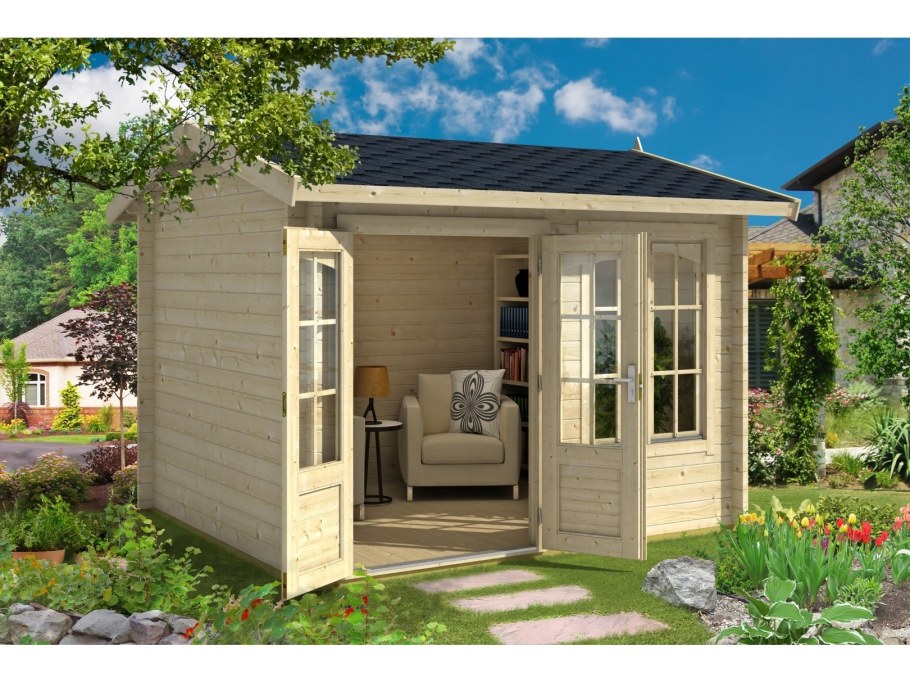 Бытовка с верандой 6х6м