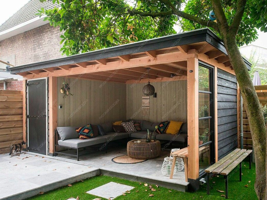 Баня-беседка-барбекю проекты