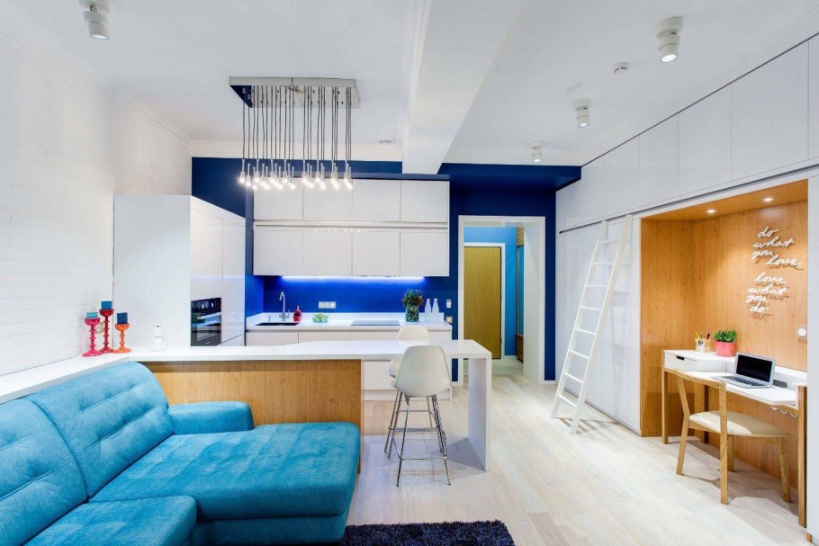 Кухня-гостиная 26 кв.м