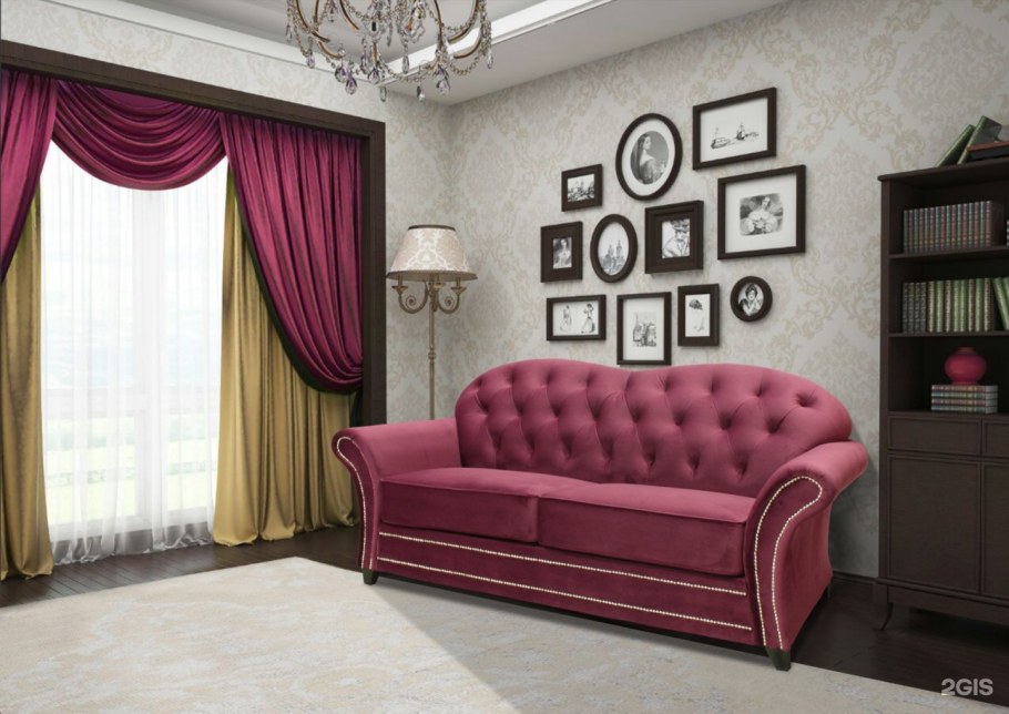 Диван Бристоль, натуральная кожа