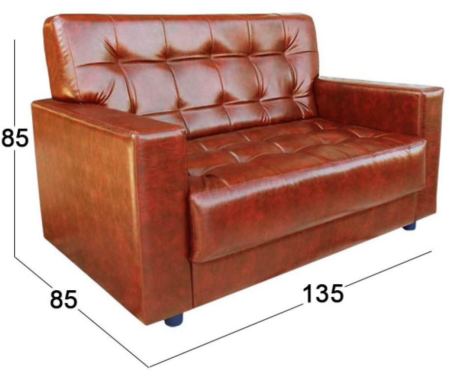 Диван офисный Честер 3-местный