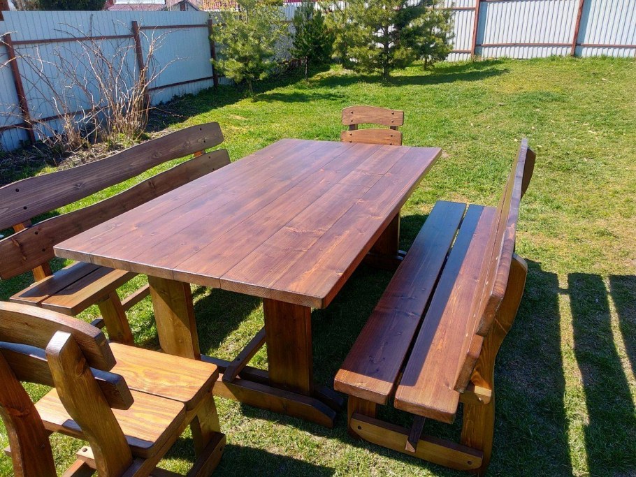 Деревянные кресла для дачи