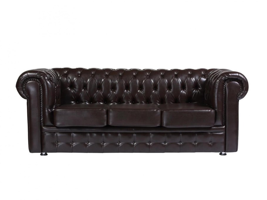 Диван Честер серый