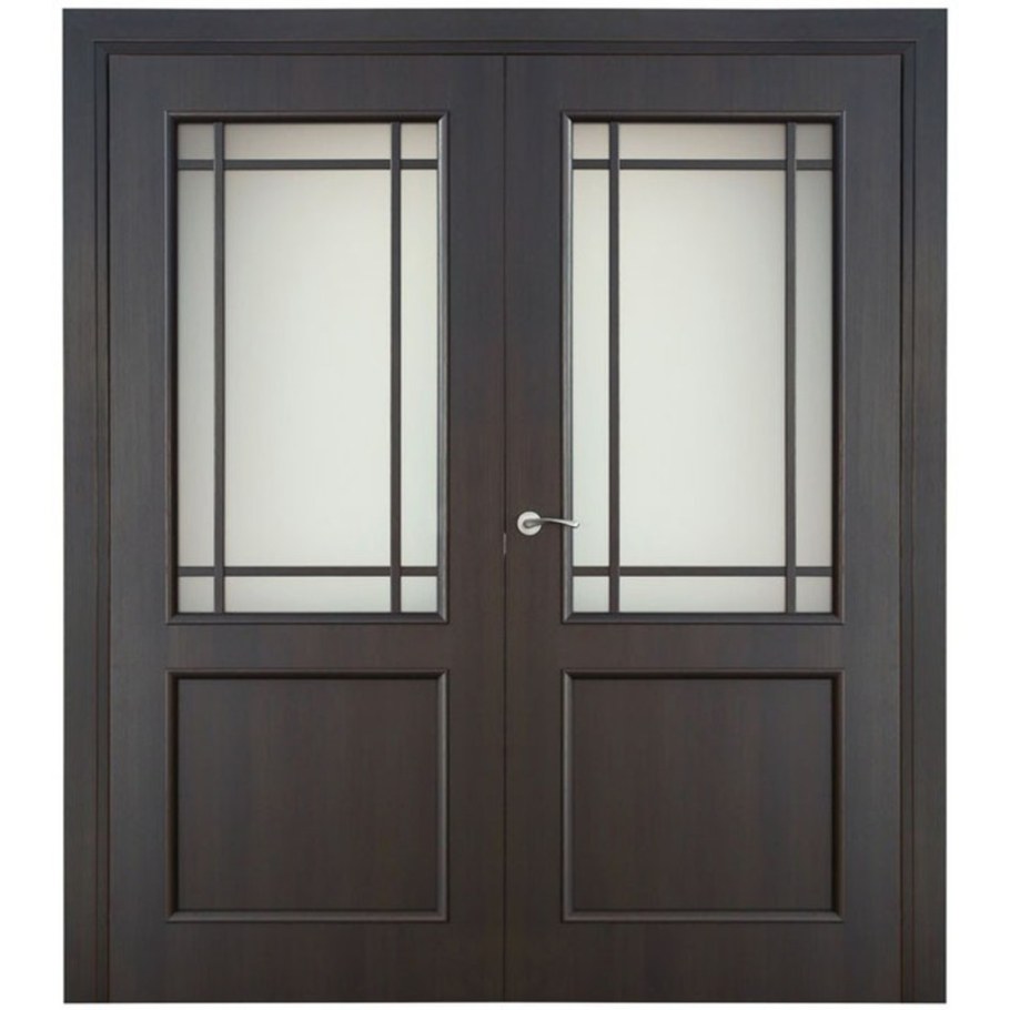 Двустворчатые двери Leroy Merlin