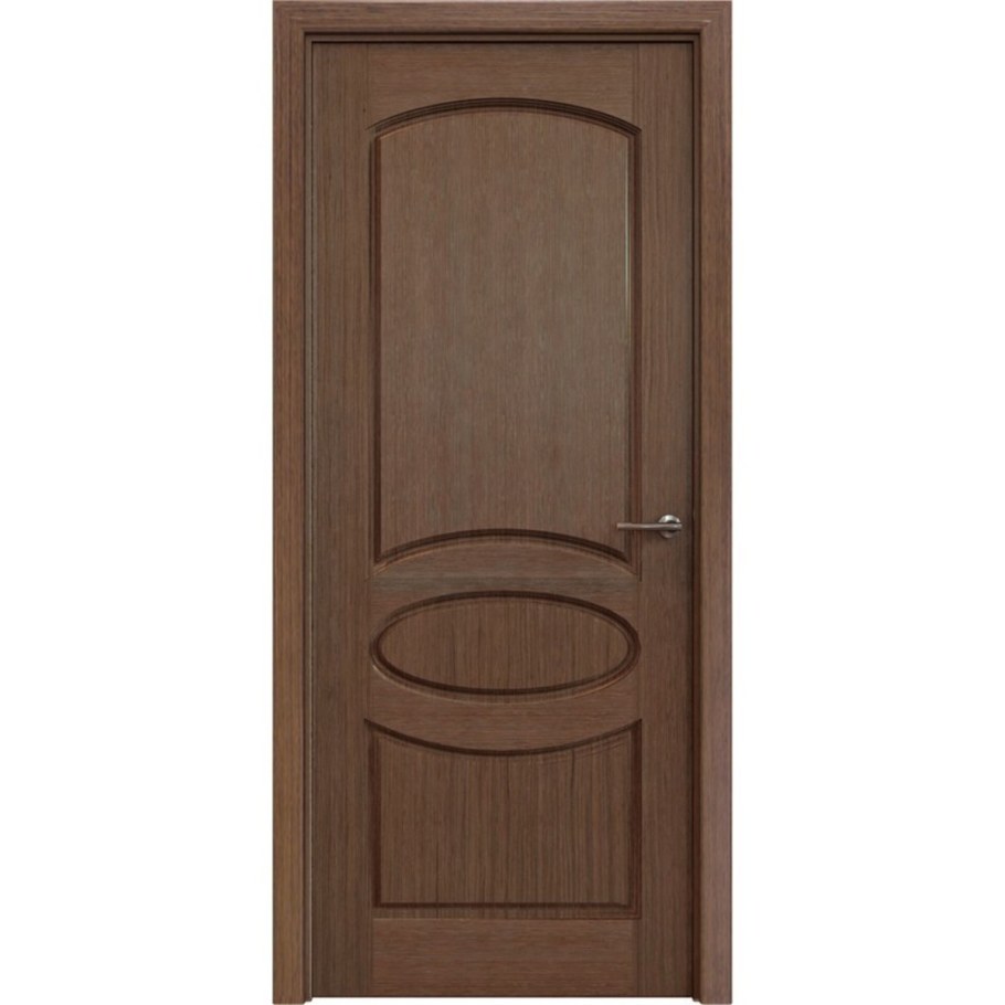 Дверь межкомнатная глухая Vario 90x200 см орех