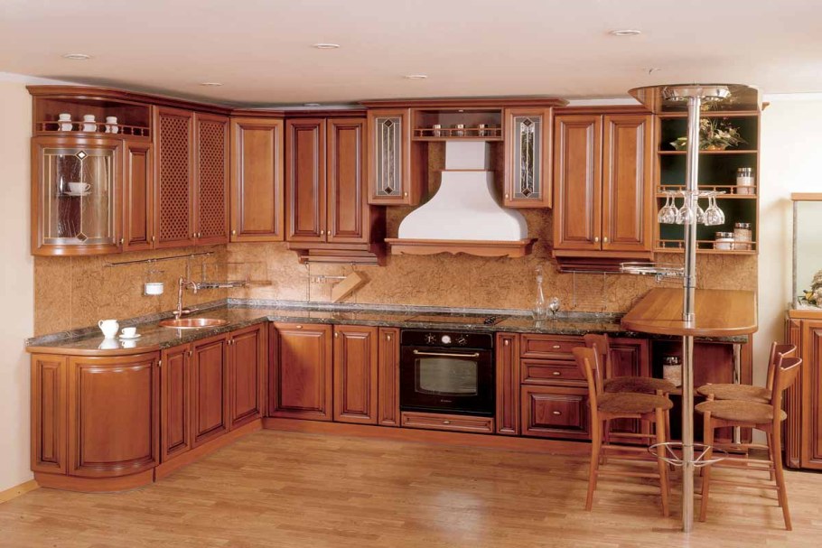 Кухонные гарнитуры для маленькой кухни