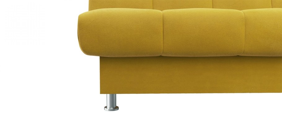 Диван премьер прямой со стразами глубиной 104см