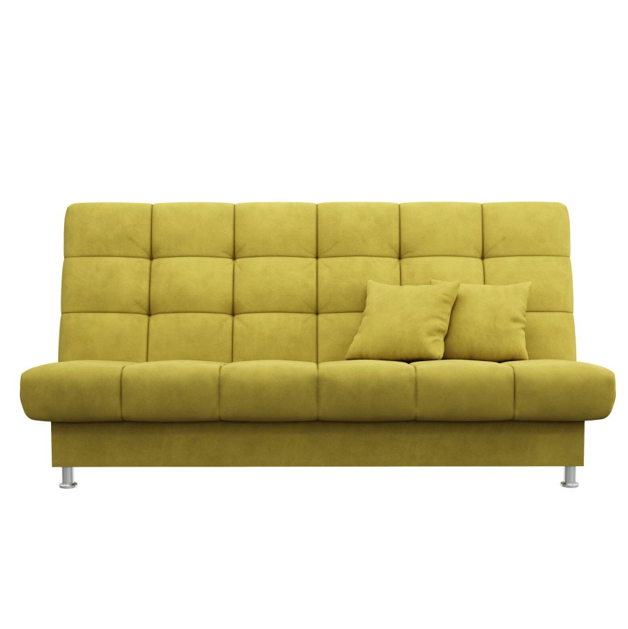 Диван тканевый прямой Юта Velutto зеленый (велюр), велю