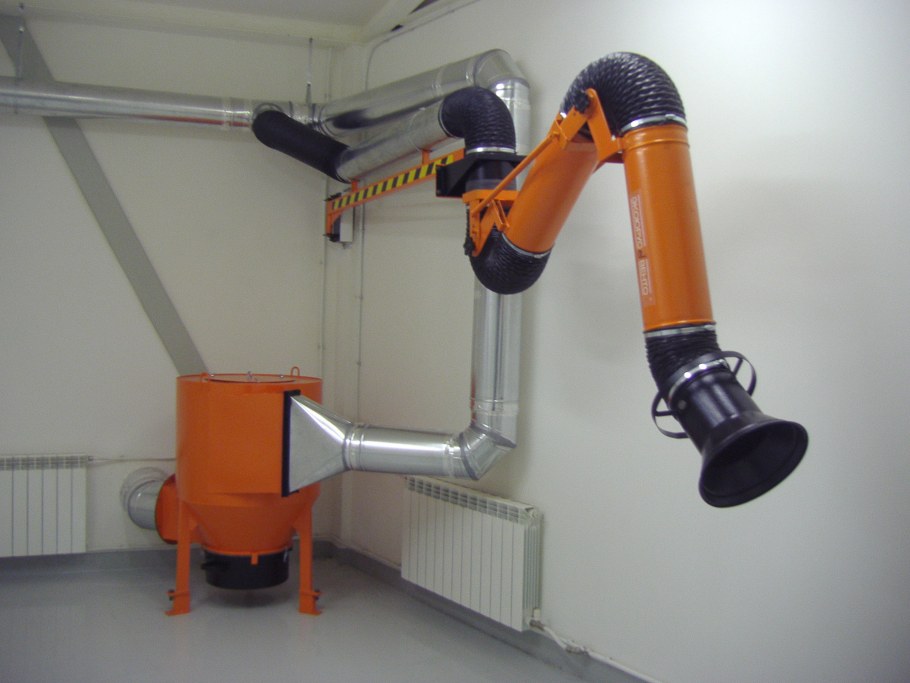 Приточно вытяжные установки схема монтажа воздуховодов